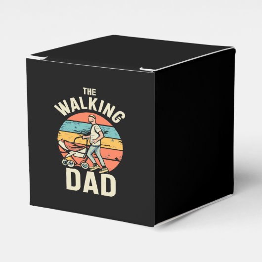 de wandelende papa bedankdoosjes (Voorkant Zijde)