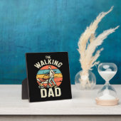 de wandelende papa fotoplaat (Insitu)