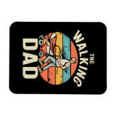 de wandelende papa magneet (Horizontaal)