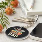 de wandelende papa sleutelhanger (Voorkant Rechts)