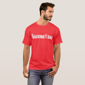 De wandelende vader Leuke Vaderdag T-shirt (Voorkant volledig)