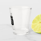 De Wandelende Vader Moeder-Dochter Shotglas Shot Glas (Rechts)