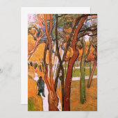 De Wandelgang: Vallende bladeren door Vincent van  (Voorkant / Achterkant)