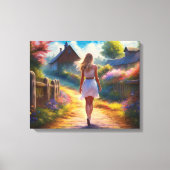 De Wandeling Canvas Afdruk (Voorkant)