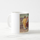 De wandeling naar emmaus koffiemok (Voorkant links)