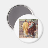 De wandeling naar emmaus magneet (Voorkant / Achterkant)