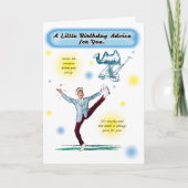 De wandeling zal hem goed doen Crazy Birthday Kaart (Voorkant)