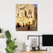 De wandelmuur poster (Thuiskantoor)