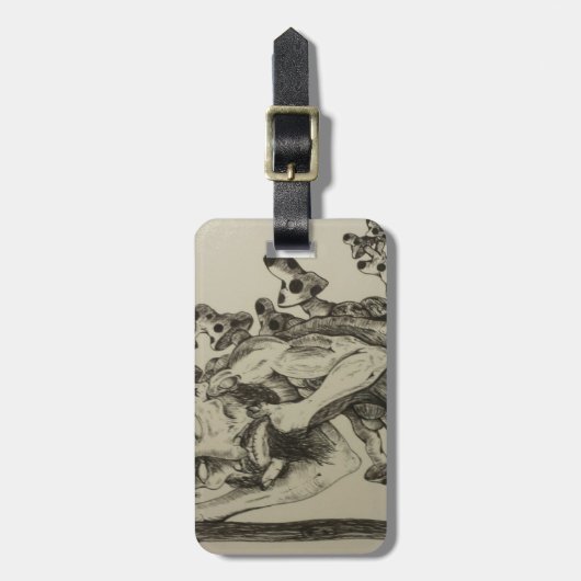 de wander bagagelabel (Voorkant verticaal)