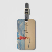 De Wanderer Bagagelabel (Voorkant (verticaal))