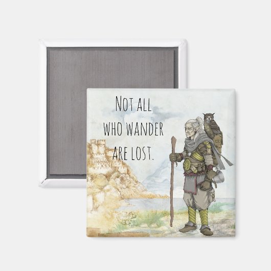 De Wanderer Magneet (Voorkant / Achterkant)