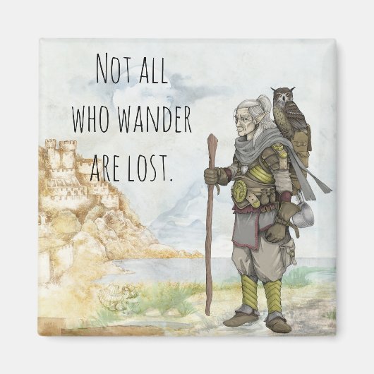 De Wanderer Magneet (Voorkant)