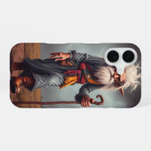 De Wandering Elf Wizard iPhone 16 Hoesje (Achterkant horizontaal)