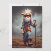 De Wandering Elf Wizard Kaart (Achterkant)