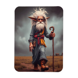 De Wandering Elf Wizard Magneet