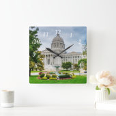 De wandklok van het Missouri Capitol (Huis)