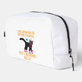 De wanhoop eindigt nooit, maar ik blijf Gekke tas (Rechterhoek)