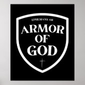 De wapenrusting van God - Efeziërs 6:11 Poster (Voorkant)
