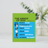 De wapenrusting van God Kaart (Staand voorkant)