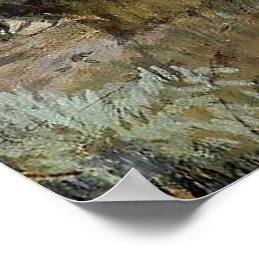 "De wapenstilstand" Westerne kunst van Charles M R Poster (Hoek)