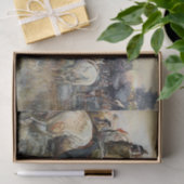 "De wapenstilstand" Westerne kunst van Charles M R Tissuepapier (Geschenk)