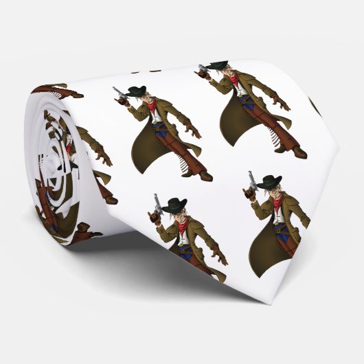 De wapentuin stropdas (Opgerold)