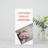 De ware betekenis van Kerstmis Feestdagenkaart (Staand voorkant)