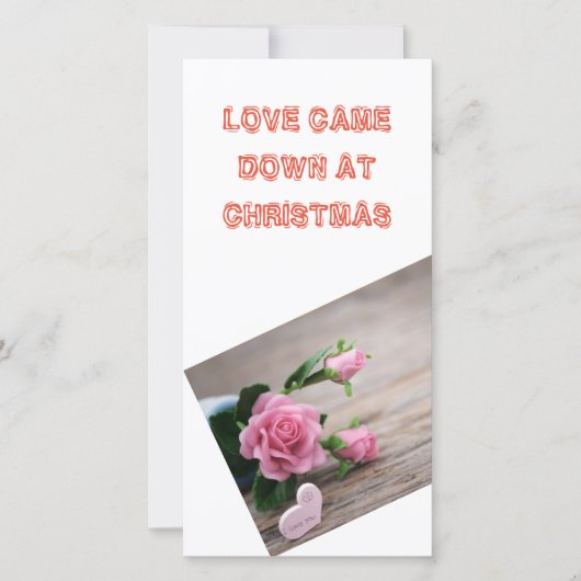 De ware betekenis van Kerstmis Feestdagenkaart (Voorkant)