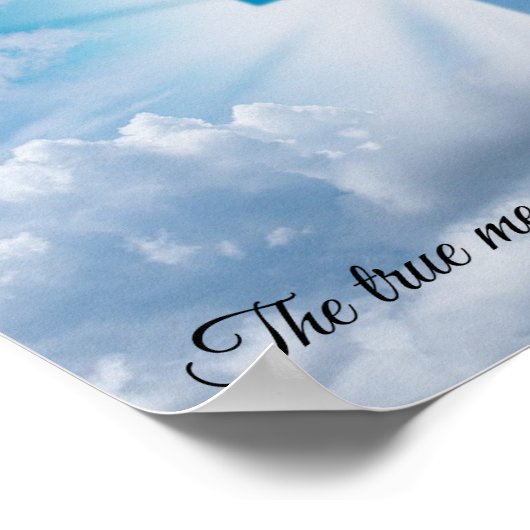 De ware betekenis van Pasen Poster (Hoek)