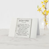 DE WARE BETEKENIS VAN "ZUSTER" VOOR ONS OP UW VERJ KAART (Gele Bloem)