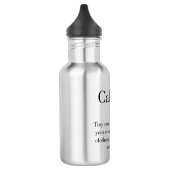 De ware definitie van caloriewaterflesje waterfles  (Links)