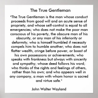 De ware Gentleman Poster