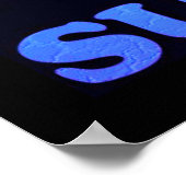 De ware Humility is God voor elk succes. Poster (Hoek)