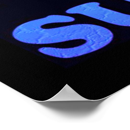 De ware Humility is God voor elk succes. Poster (Hoek)