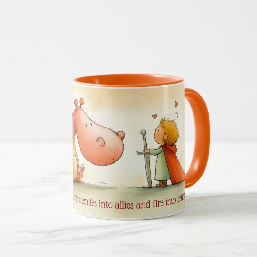 De ware magie van de liefde mok (Voorkant rechts)