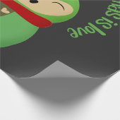 DE WARE SPIRIT VAN CHRISTMAS IS VERLIES CADEAUPAPIER (Hoek)