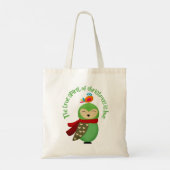 DE WARE SPIRIT VAN CHRISTMAS IS VERLIES TOTE BAG (Achterkant)
