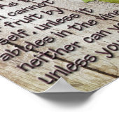 De ware wijn poster (Hoek)