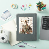 "De Ware Zal Komen" Japanse Kat Sticker (iPad Cover)