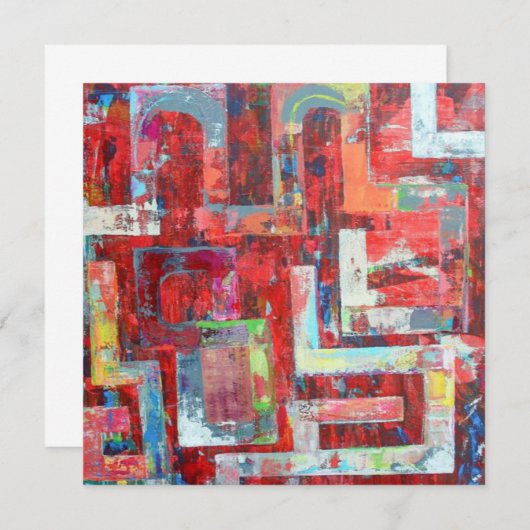 De Warehouse Flat Kaart (Voorkant / Achterkant)