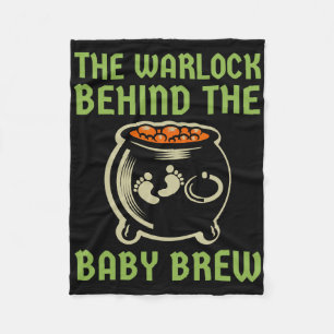 De Warlock achter het Halloween kostuum Fleece Deken