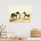 De warme begroeting poster (Keuken)