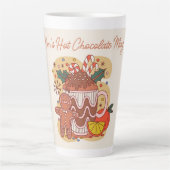 De warme chocolademelk van mama latte mok (Voorkant)