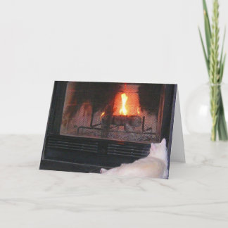 De warme Gedachten van de Vakantie Feestdagen Kaart