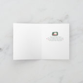 De warme Kaart van de Vakantie van de Chocolade (Binnen)