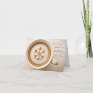 De warme Kaart van de Vakantie van Wensen