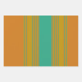 De warme kerstman! HO! HO! Kerstgroet Inpakpapier Vel (Voorkant 3)