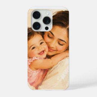 De warme omhelzing van een moeder iPhone 15 pro case