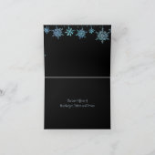 De warmste wensen van het seizoen feestdagen kaart (Binnen)