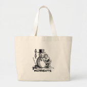 "De warmte en vreugde van de winter" Grote Tote Bag (Voorkant)